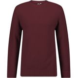 America Today trui met ingebreid patroon rood