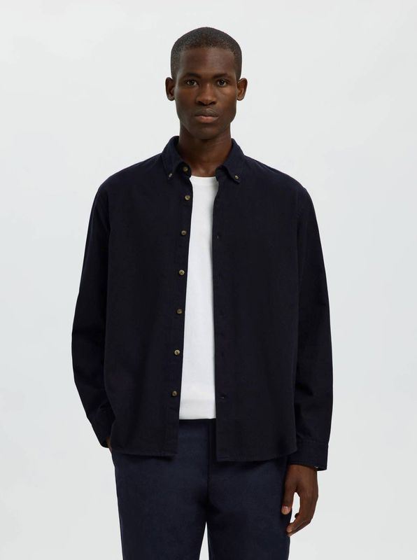 Regular fit vrijetijdsoverhemd van puur biologisch katoen, model 'REGNOAH'