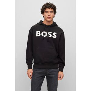 BOSS hoodie WebasicHood met logo black