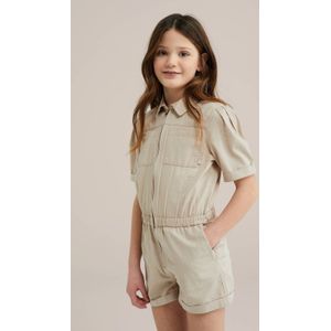 WE Fashion playsuit beige