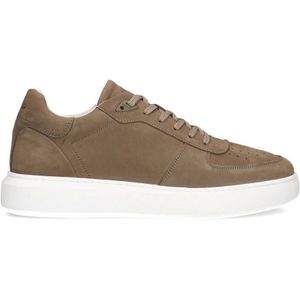 Manfield Nubuck Sneakers Kaki