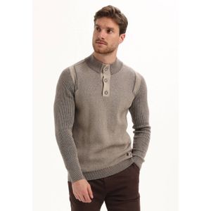 Gabbiano - 615770 - Trui - Taupe - Knoopsluiting