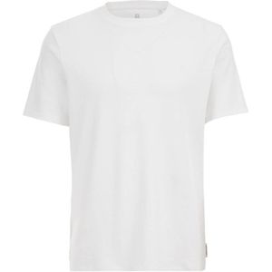 WE Fashion slim fit T-shirt white uni