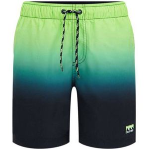 WE Fashion zwemshort groen/donkerblauw