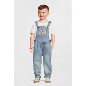 Your Wishes wide leg tuinbroek blauw
