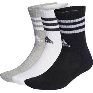 adidas Performance sokken - set van 3 grijs/wit/zwart