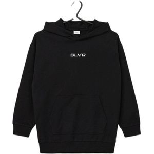 s.Oliver hoodie met tekst zwart