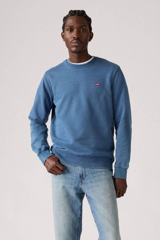 Levi's - New Original Crew Sweatshirt - Blauw - Heren