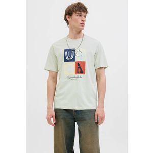 JACK & JONES ORIGINALS T-shirt grijsgroen