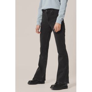 America Today high waist flared jeans Peggy washed black