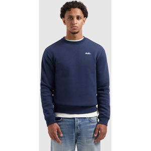 Ballin sweater met backprint donkerblauw