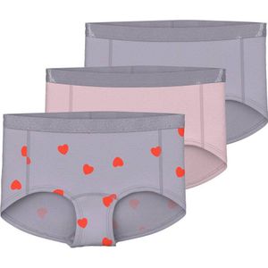 NAME IT KIDS hipster - set van 3 paars/roze