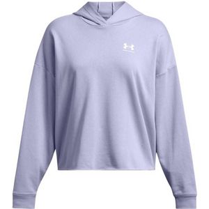 Under Armour sporthoodie Rival Terry lichtblauw
