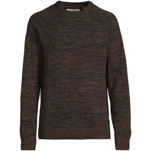 Blend trui gebreid donkerbruin