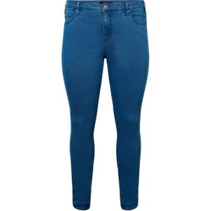 Zizzi High Waist Jeans Amy Medium Blue Denim