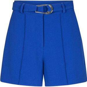 Morgan high waist loose fit short blauw