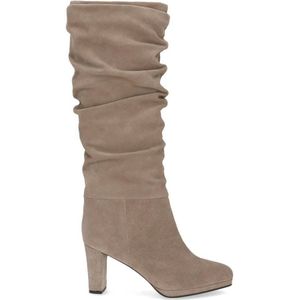 Peter Kaiser suède hoge laarzen taupe