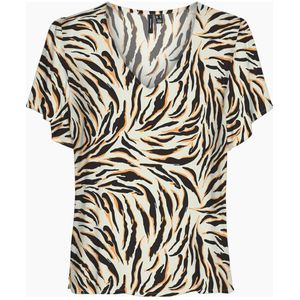 VERO MODA CURVE T-shirt met all over print