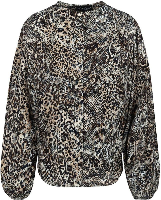 Elvira Collections - Blouse Sanne - Blauw - Dameskleding