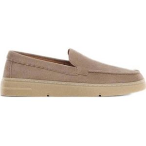 Mango Man suède loafers taupe