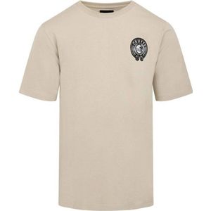 Cruyff T-shirt League logo zand