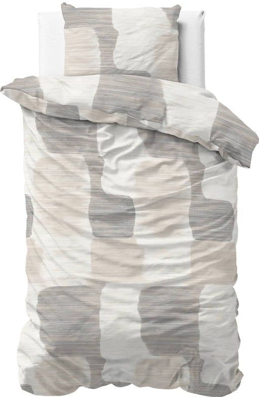 Sleeptime - Dekbedovertrek Dune - Grijs - 140x200x220 + 1 Kussensloop 60x70