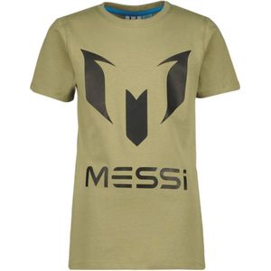 Vingino x Messi T-shirt Hogo met printopdruk groen