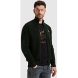 PME Legend - Vest - Groen - Effen - Opstaande Kraag met Rits