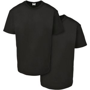 Urban Classics T-shirt - (set van 2) zwart