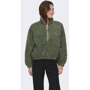 ONLY fleecetrui groen