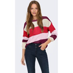 JDY - JDYBADUT - Gebreide Trui - Gestreept