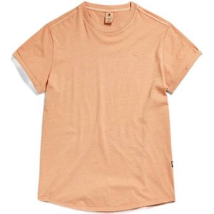 G-Star RAW oversized T-shirt Lash met logo peach bloom