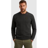 PME Legend - Sweater - Antraciet - Kabelstructuur