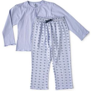 Little Label pyjama met all over print lichtblauw