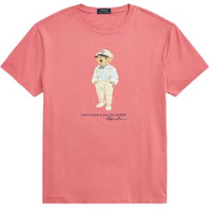 POLO Ralph Lauren slim fit T-shirt met printopdruk
