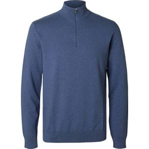 SELECTED HOMME gebreide trui blauw