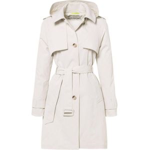 Beaumont trenchcoat jas Ella met ceintuur offwhite