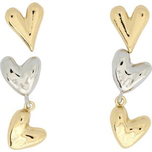 ONLY oorbellen ONLWINNIE - set van 2 goud-/zilverkleurig