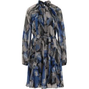 Blauwe blousejurk kopen Nieuwe collectie 2024 beslist