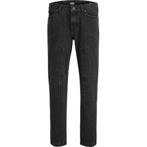 JACK & JONES JUNIOR loose fit jeans JJICHRIS JJICARPENTER black denim