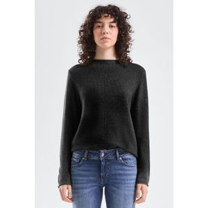 QS pullover antraciet