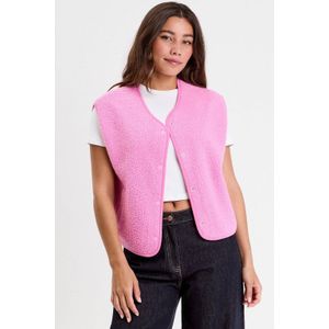 Cache Cache - Teddy Gilet - Roze