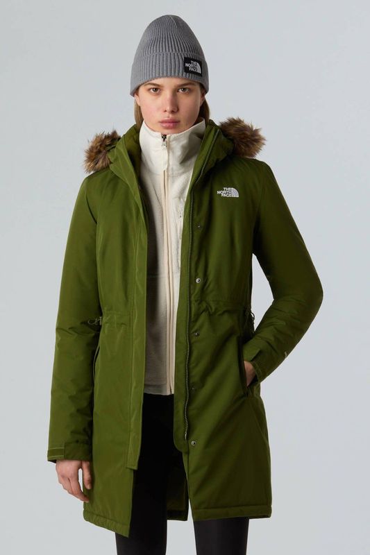 The North Face - Zaneck-parka - Dames - Woodland Green