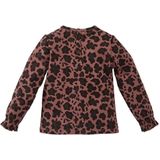 Z8 - Jaina - Longsleeve - Bruin - Panterprint