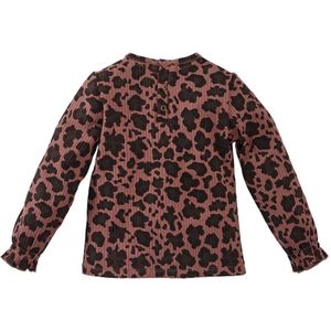 Z8 - Jaina - Longsleeve - Bruin - Panterprint