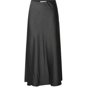 SELECTED FEMME midi rok zwart