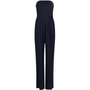 Another-Label jumpsuit donkerblauw