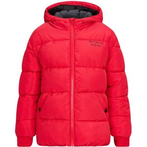 Retour Jeans - Gewatteerde Jas - Rood - Winterjas