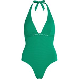 Tommy Hilfiger halter badpak groen