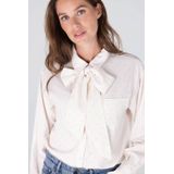 JANSEN Amsterdam - ESS Blouse - Ecru - Met Stippen